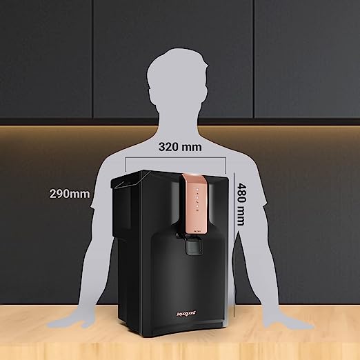 Aquaguard Glory RO+UV+UF+TA 6L storage water purifier with Active Copper by Eureka Forbes (Black) Aquaguard Glory RO+UV+UF+TA 6L storage water purifier with Active Copper by Eureka Forbes (Black)